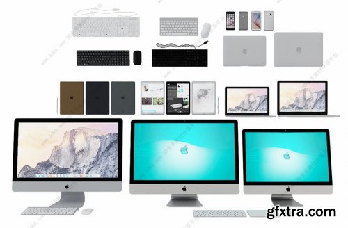 Apple Products 3D models
