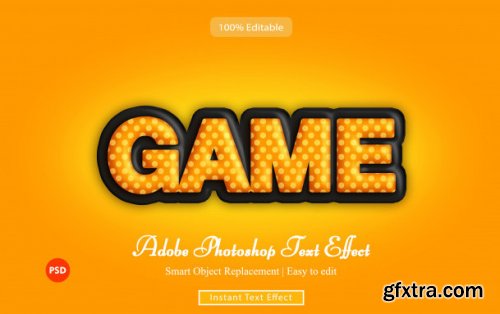 Game text effect