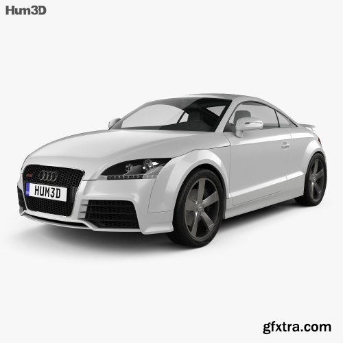 Audi TT RS 2009 3D Model