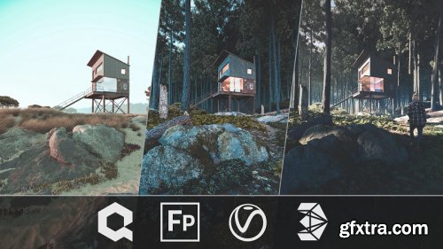 3ds Max + Forest Pack: Create Realistic 3d Environments