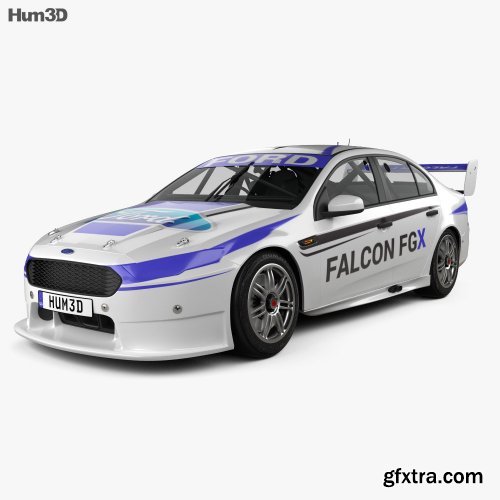 Ford Falcon (FG) V8 Supercars 2015 3D model