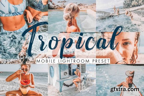 CreativeMarket - Tropical Mobile Lightroom Presets 4488163