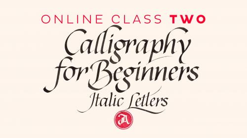 SkillShare - Calligraphy for Beginners 2 – The Elegance of Italics