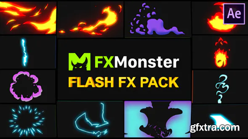 Videohive Flash FX Elements | After Effects 26202794