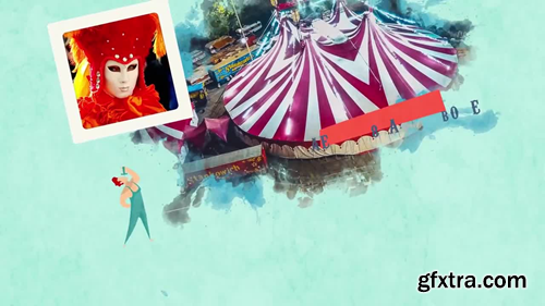 MotionArray Slideshow | Circus Big Pack 488748