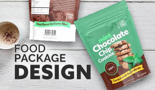 SkillShare - Create A Food Package Design - A Graphic Design Project for Beginners