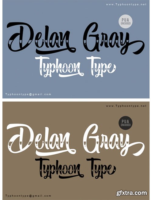 Delan Gray Font