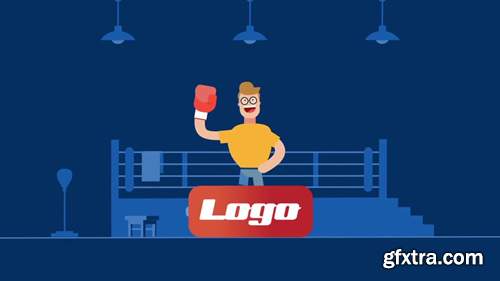 MotionArray Fun Boxer Logo Reveal 480657