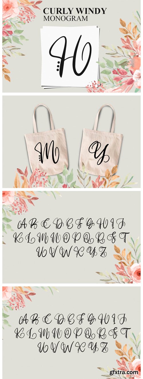 Curly Windy Font