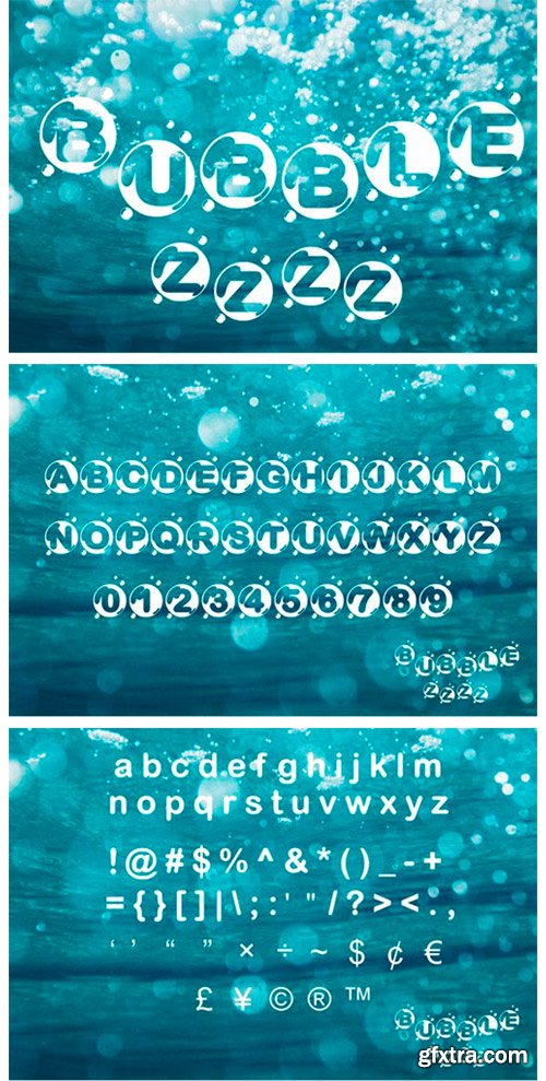 Bubble ZZZ Font