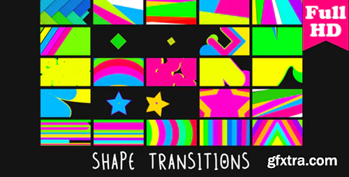Videohive Shape Transitions 21313996