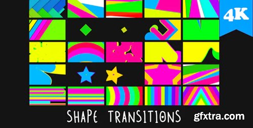 Videohive Shape Transitions 21316558