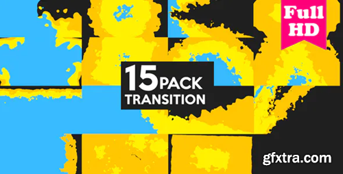 Videohive 15 Transition Pack 21463618