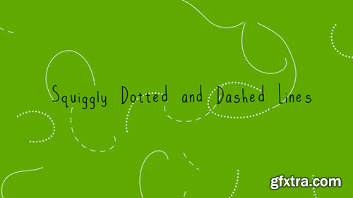 Videohive Squiggly Dotted and Dashed Lines 22192526