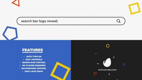 Videohive - Search Bar Logo Reveal - 25015508