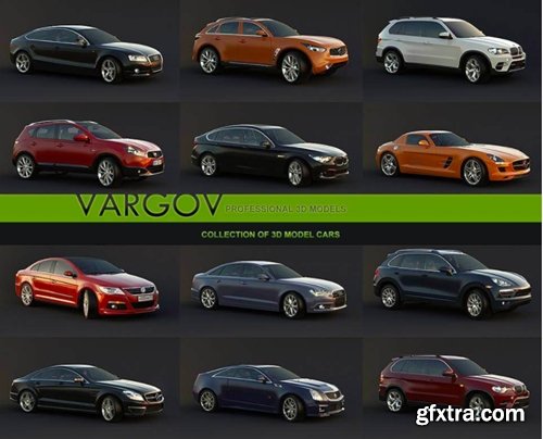 Vargov Collection of 3d Models Car