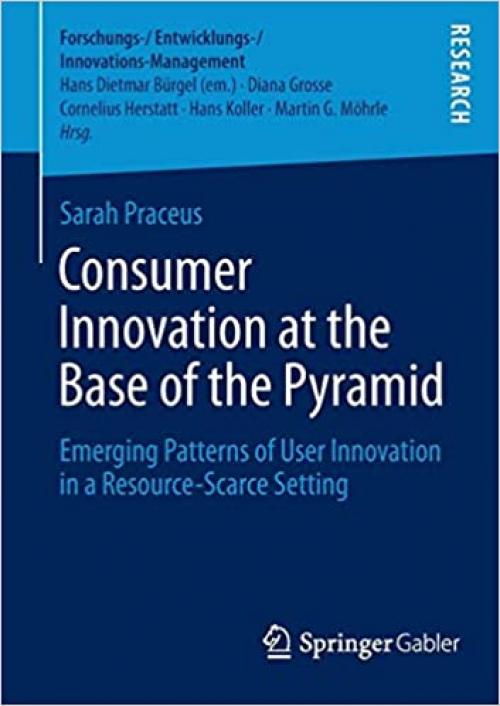 Consumer Innovation at the Base of the Pyramid: Emerging Patterns of User Innovation in a Resource-Scarce Setting (Forschungs-/Entwicklungs-/Innovations-Management)