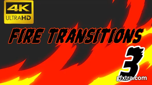 Videohive Fire Transitions Pack 3 22655385