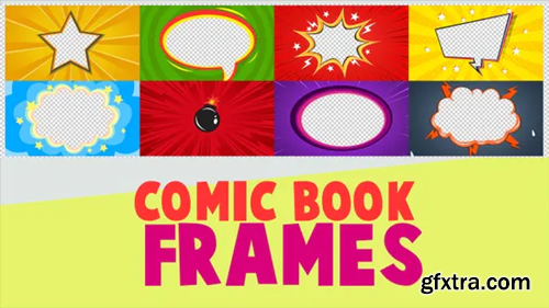 Videohive Comic Book Frames 23147642