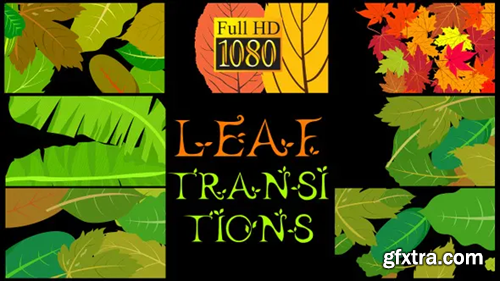 Videohive Leaf Transitions 23624500