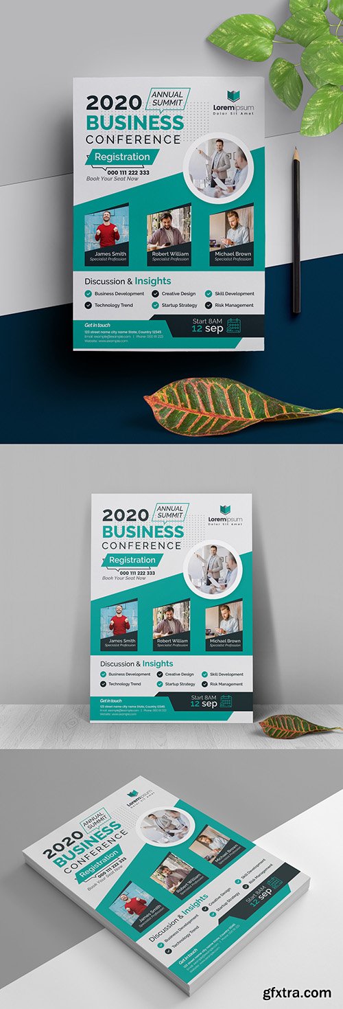 Annual Event Summit Flyer Layout 323753194