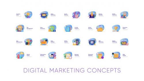 Videohive - Digital Marketing Concepts - 26150417