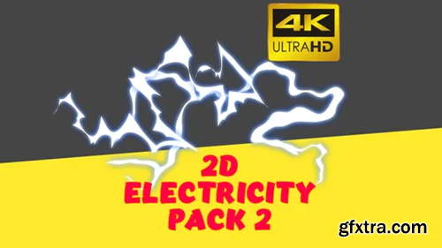 Videohive 2D Electricity Fx Pack 2 24278979