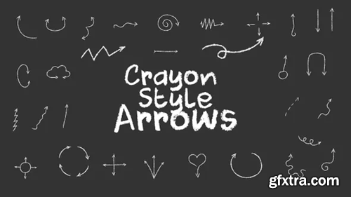 Videohive Crayon Style Arrows 25757999
