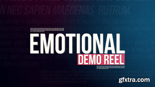Videohive Emotional Demo Reel 12069819