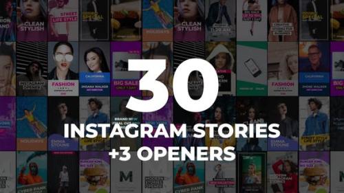Videohive - 30 Instagram Stories Pack - 26307231