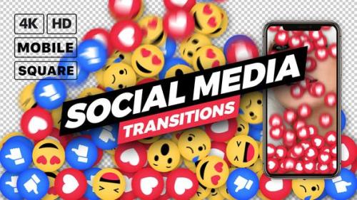 Videohive - Social Media Transitions - 26041298