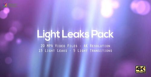 Videohive - Light Leaks Pack - 19857542