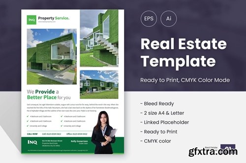 Stylist Real Estate Marketing Flyer 01