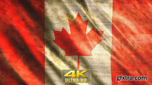 Videohive Canada Flag Grunge 26342465
