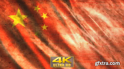 Videohive China Flag Grunge 26342467