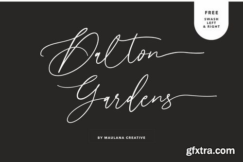 Dalton Gardens - Script Font