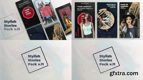 MotionElements Stylish Stories Pack v 11 14641000