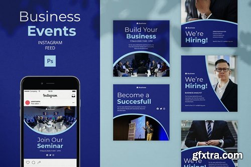 Business Events - Instagram Feed Post Template