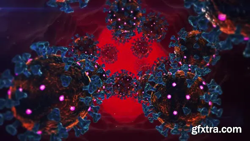 Videohive Viruses In The Circulatory System 02 4K 26350656