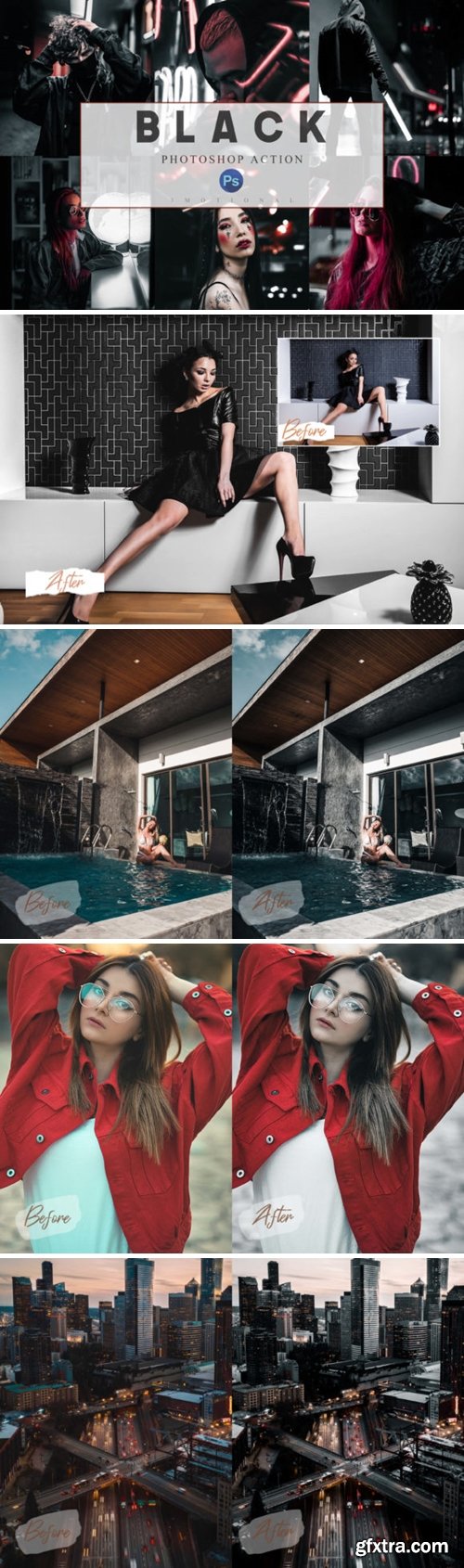 6 Photoshop Actions, ACR and LUT Preset 3884879