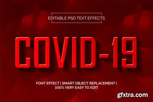 Covid-19 Text Effects Style Premium
