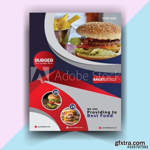 Classic Burger Flyer
