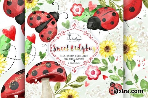 Sweet Lady Bug design