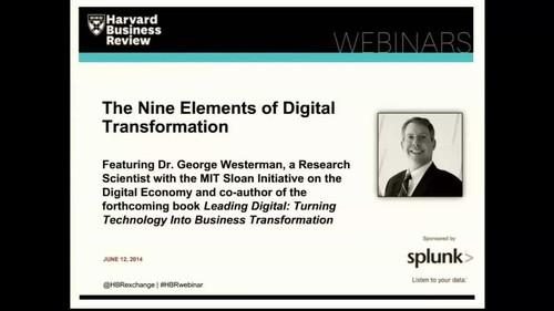 Oreilly - The Nine Elements of Digital Transformation