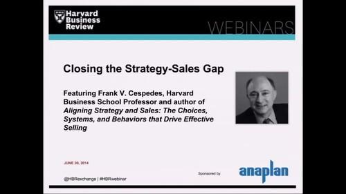 Oreilly - Closing the Strategy-Sales Gap