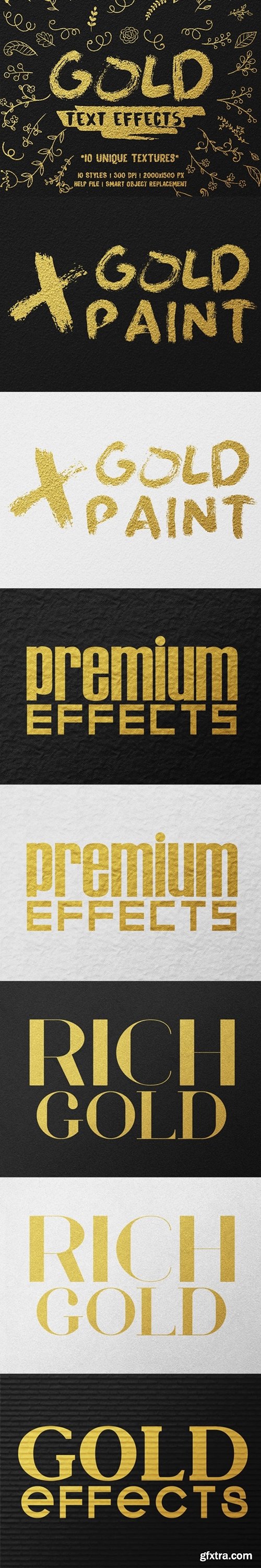 GraphicRiver - Gold Text Effects 17205375