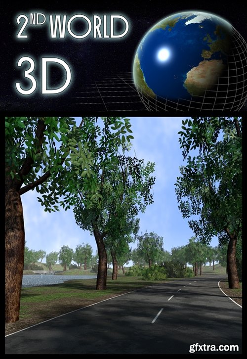 Daz3D - Road and track scenery
