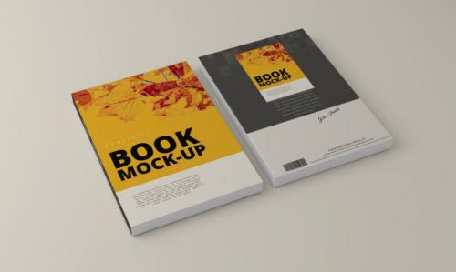Softcover Book Mock Up Premium PSD