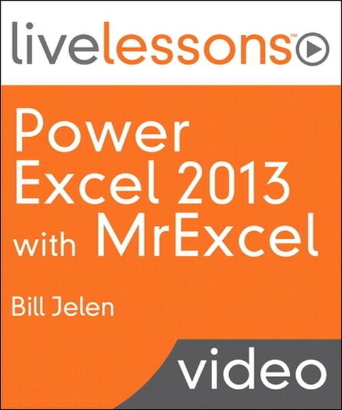 Oreilly - Power Excel 2013 with MrExcel LiveLessons (Video Training)