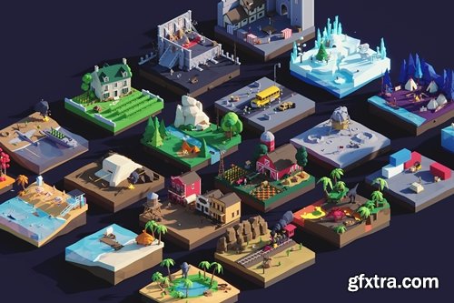 Unity Asset Store - Low Poly Ultimate Pack v4.05 54733